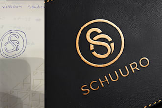 redraw, vectorize and convert your sketch to a professional logo