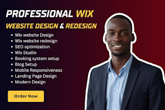 wix website redesign wix website design wix redesign wix website landing page
