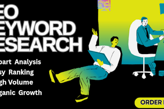 provide expert SEO audit report,competitor site analysis or keyword search
