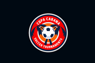 design amazing soccer tournament club team logo