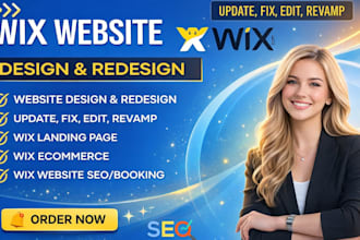 design wix website, wix studio, editor x, fix wix error, redesign wix website