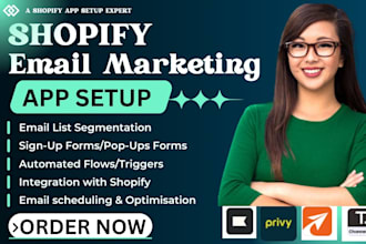 setup shopify email marketing sendwill omnisend klaviyo seguno privy brevo app