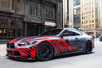 wrap design racing car wrap, car wrap design