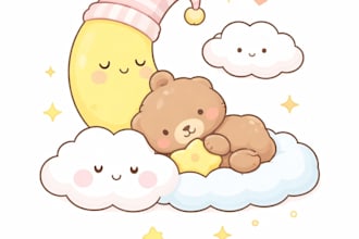 creater adorable, soft, and unique kawaii digital