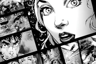 design characters and comic books