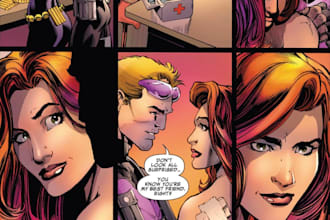 comic book illustration manga comic book artist webtoon comic character nsfw art