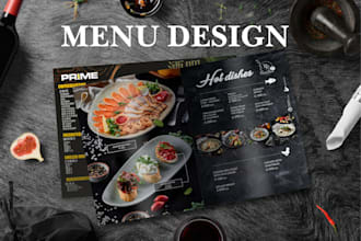 menu or price list design