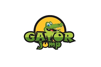 make unique alligator logo for top rental company