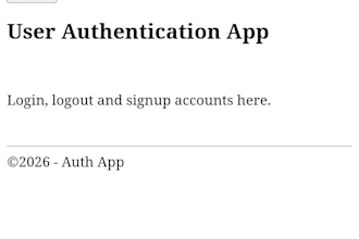 build django user authentication system for your website