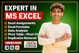 do your microsoft excel ,ms word assignments, project and modules urgently