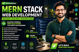 build mern full stack web application