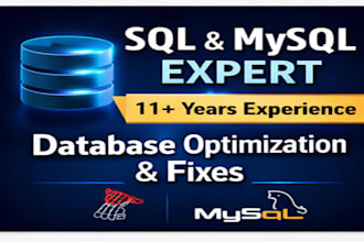 do your sql server queries, optimization and administration