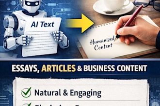 refine and humanize ai content