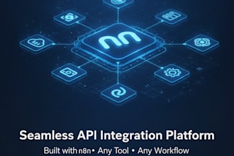 build custom API integrations and data sync workflows with n8n