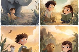 illustrate childrenbook illustration children story book
