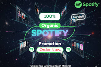 do spotify music track promotion