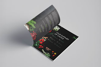 create print ready product catalog and brochure design