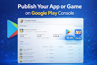 publish upload your app or game on google play console