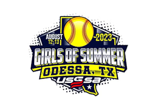 create professional and specially softball logo design