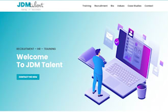 redesign recruiting company website employment platform website hiring website