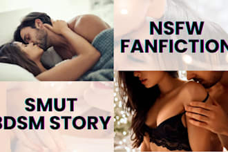 ghostwrite nsfw fanfiction erotic romance smut bdsm story