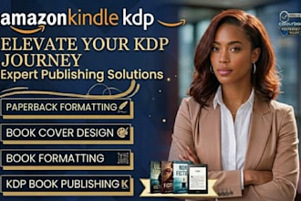 do amazon KDP book publishing, kdp book formatting and rank your book on kindle