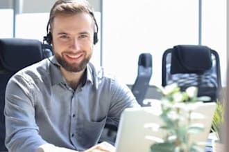 be your virtual assistant and manage chat support