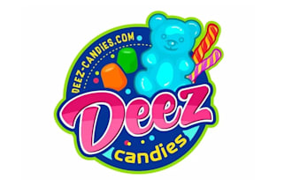 create creative and good looking candy logo design