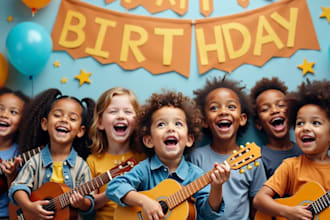 sing happy birthday song for your special moments and loved ones