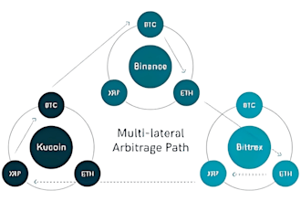 develop a dex arbitrage bot and crypto arbitrage bot