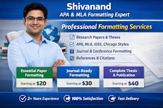 thesis and paper formatting