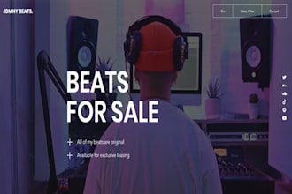 redesign voiceover artist website audio service website freelancer portfolio sit
