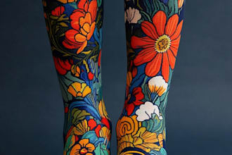 design unique socks design for your brand