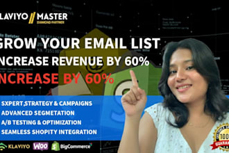 do cold email campaign setup with klaviyo and mailchimp email automation