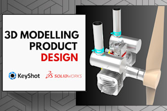 provide 3d cad modeling and mechanical design services in solidworks