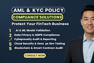 prepare aml kyc policy for crypto exchanges and financial companies