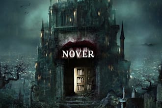 make professional horror and thriller book covers
