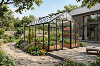 do 3d greenhouse design, rendering, hydroponic and vertical farm visualization
