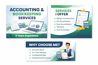 do accounting, bookkeeping, gst and excel work