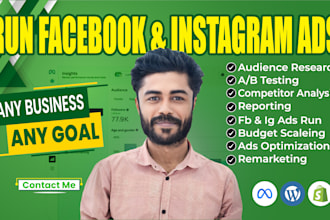create a custom ad strategy for facebook ads and instagram ads