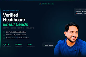build a verified b2b healthcare email list of doctors, clinics, decision makers