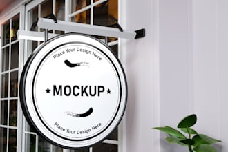 create modern and attractive signboard designs