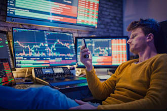 develop financial trading charting library trading app, exchange, website app