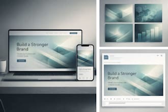 create branded marketing and social visuals