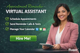 be your personal appointment reminder virtual assistant