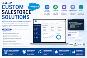 develop custom salesforce solutions