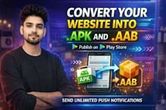 convert wordpress site into apk and aab