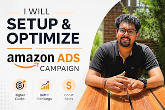 setup and optimize amazon ads campaign