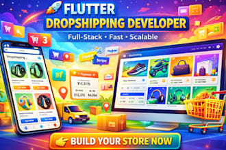 flutter react native apps ai ecommerce website