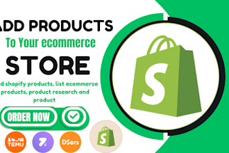 add products to your ecommerce store dsers zendrop temu bigbuy product listing